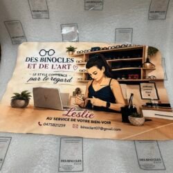 Microfibre lunette des binocles et de l'art